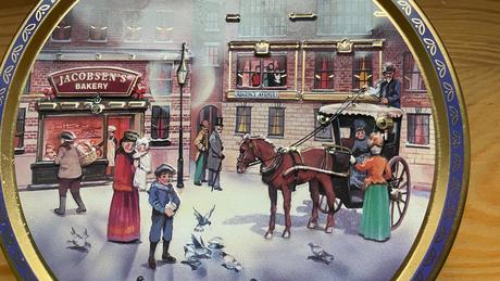 Vianočná krabica na pečivo, 