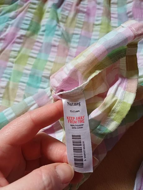 Krásne letné farebné šaty v.92 / 18-24mes, george,92