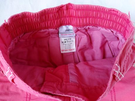 Ruzove podsite nohavice, next,98