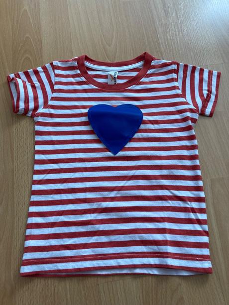 Piskajuce tricko so srdieckom, velk.110, 110