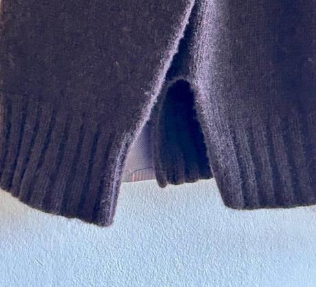 Kašmírový tmavohnedý rolák zn.assuili veľ.l, l