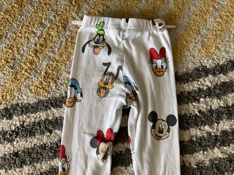 Rebrované legínky disney 98/104, disney,98