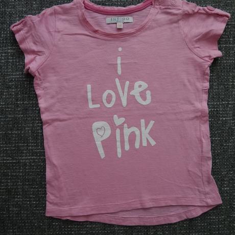 I love pink tričko, marks & spencer,98