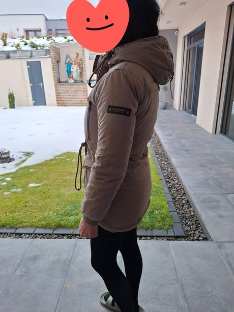 Extra teplá značková navahoo zimná bunda xs, xs