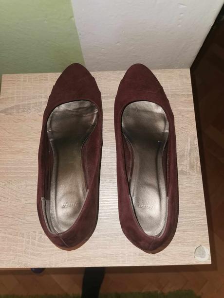 Bordové lodičky baťa, baťa,39