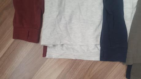 2x tričko s dlhým rukávom, next,146