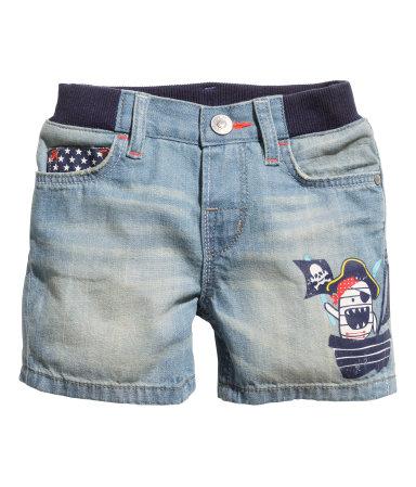 Pirátové kraťasy, h&m,92