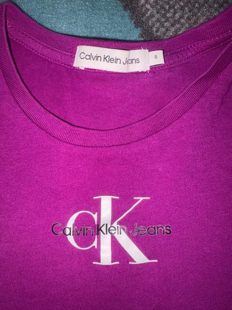 Tričko calvin klein a puma v.122/128 s poštovným, calvin klein,128