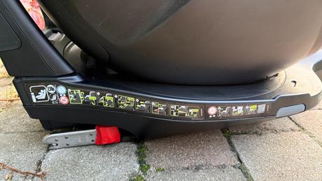 Britax römer dualfix isize, otočná, isofix, britax