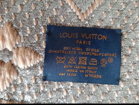 Nádherný louis vuitton šál logomania shine, louis vuitton,xxl