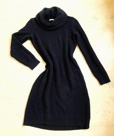 Pletené šaty s rolákom, esprit,l