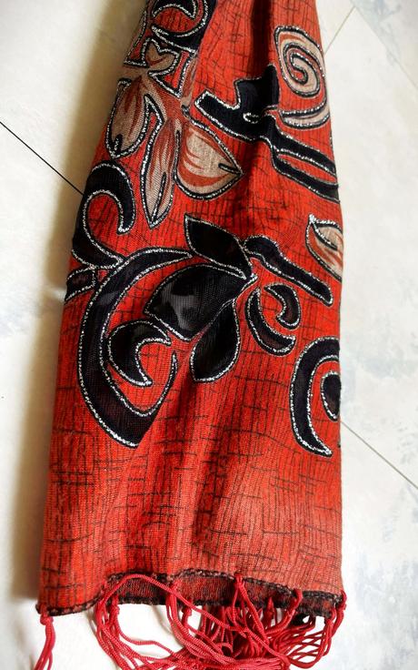 Luxusná šatka okolo krku/šálik, 