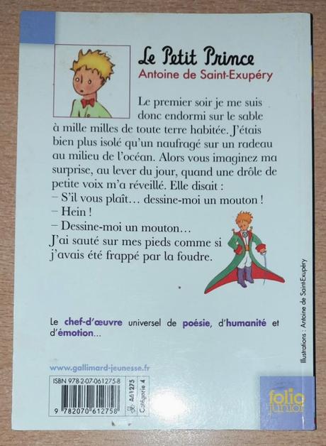 Antoine de saint-exupéry-le petit prince (malý pri, 