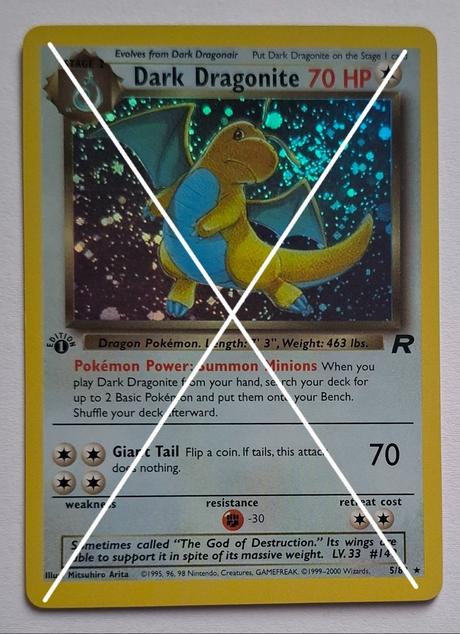 Pokémon karty "base",
