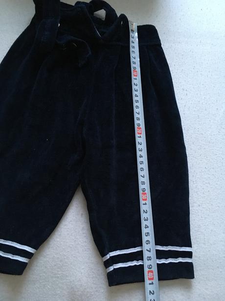 Namornicke nohavice na traky, h&m,68