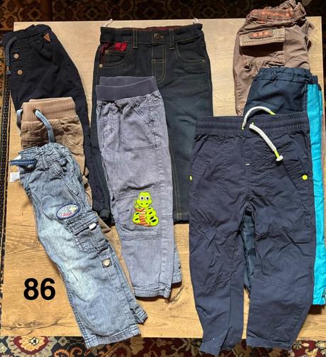 Taška s detským oblečením vel.86, 86–98