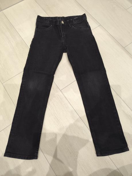 Predám dievčenské rifle, denim,128