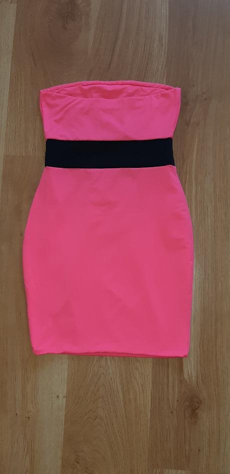 Neónovo ružové šaty, tally weijl,s