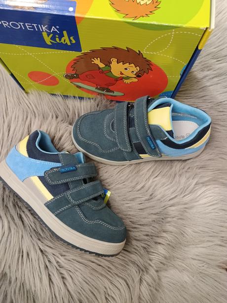 Chlapčenské kožené topánky protetika 24220098 b, protetika,27 / 28 / 31