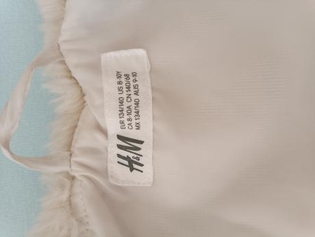Kožúštek, h&m,134