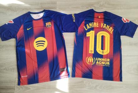 Futbalový dres fc barcelona yamal, nike,l / m