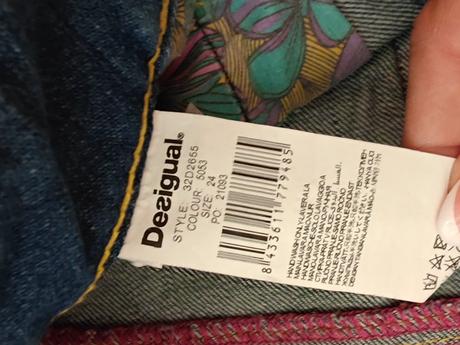 Desigual original štýlové moderné trendy, desigual,xs