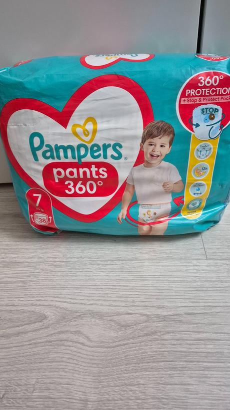 Pampers pants 7, pampers,11 kg - 25 kg
