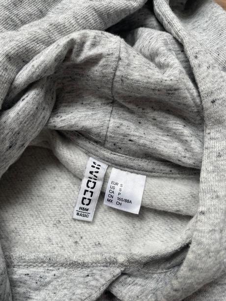 Krátka mikina, h&m,s