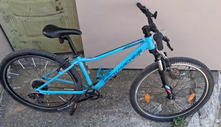 Dievčenský horský bicykel rock machine c, 28