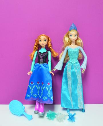 Frozen barbie elsa a anna, 
