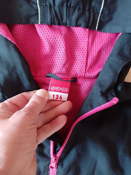 Športová prechodná bunda zn. sam v. 134 /+ šaty za, s.a.m.,134