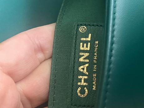Chanel boy small emerald tweed, chanel