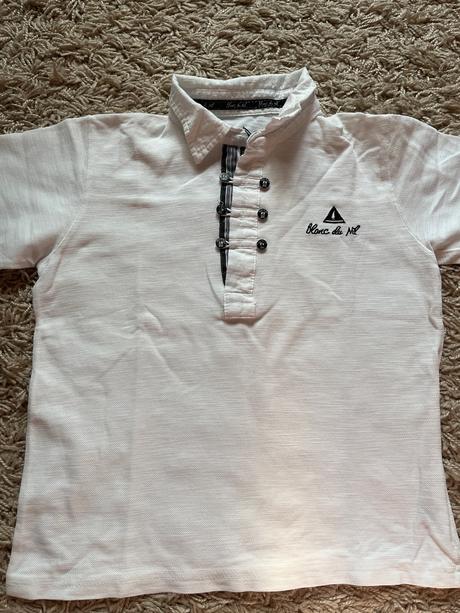 Bavlnené tričko blanc du nil, 134