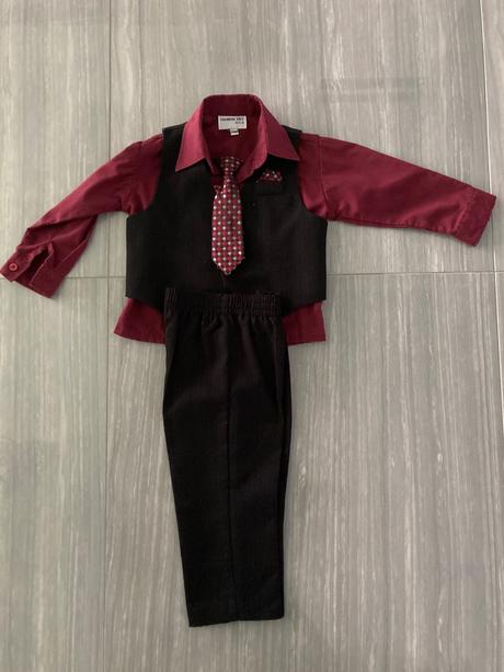 Detský oblek s kravatou 24m, 92