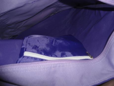 Fialova taska cez rameno, 