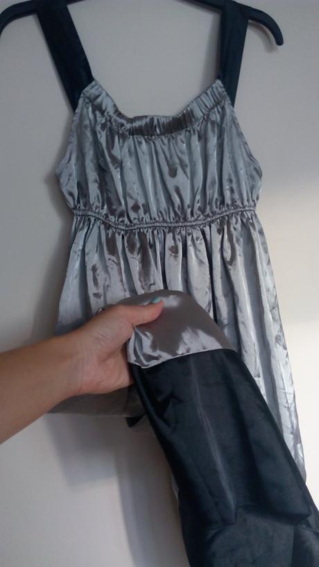 Dámske šaty metalické, gina,s