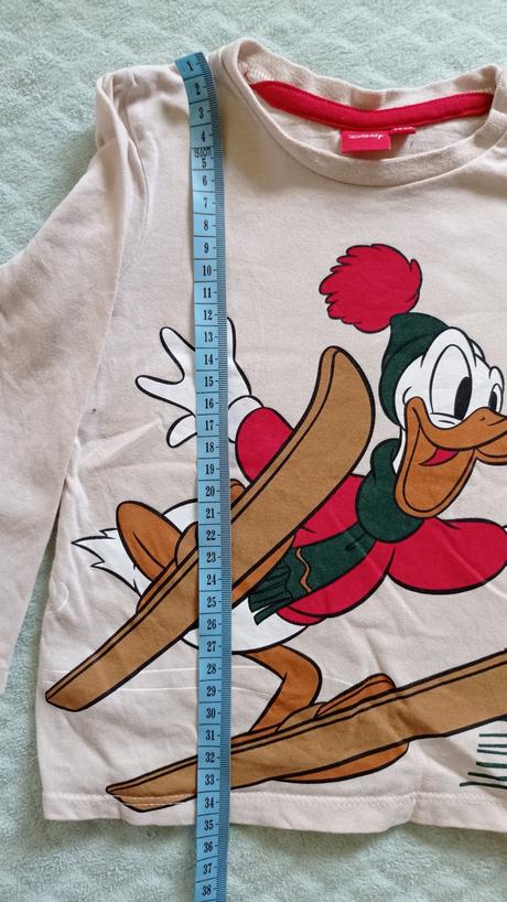 Tričko vianočné, káčer, disney,86
