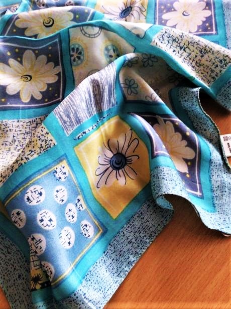 Hodvábna šatka na krk, l