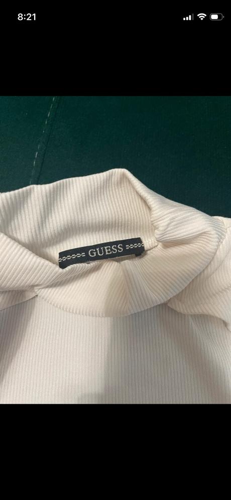 Tričko s výrezom guess, guess,m