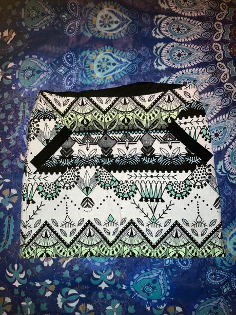 Plátená tkaná sukňa, ad style,36