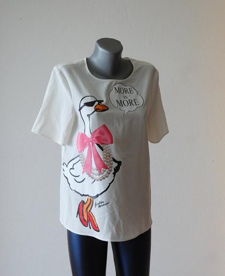 Luxusný top/blúzka boutique moschino, moschino,m