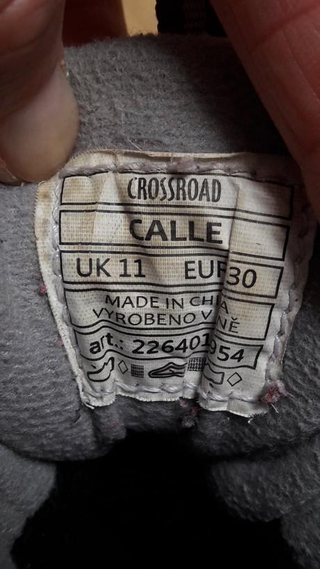 Zimné topánky crossroad, č. 30, 30