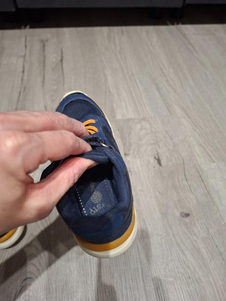 Modré tenisky s obrázkami, lupilu,27