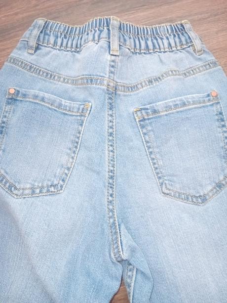 Dievčenské rifle vo veľkosti 128 - 2 ks, 128