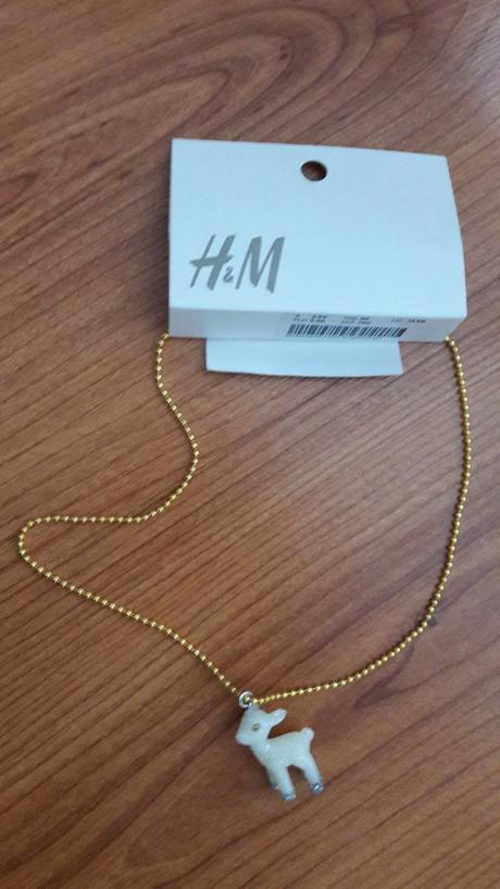 Retiazka so srnčekom, h&m
