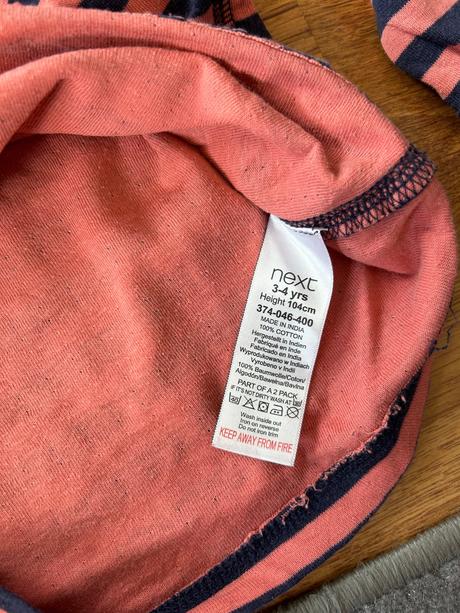 Chlapčenské oblecenie, 104–116