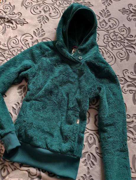 The north face chlpatá teplá mikina, xs