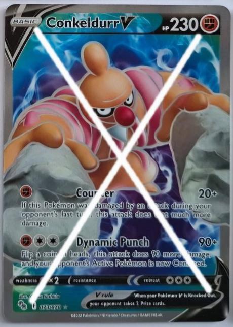 Pokémon go karty "v", 