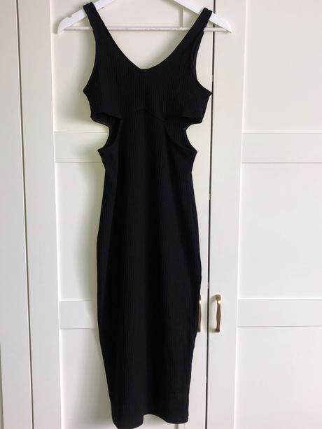 Šaty s výrezmi, h&m,s