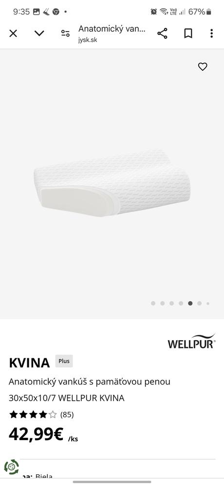 Anatomické vankúše, 